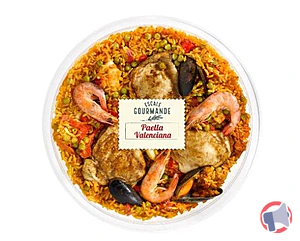 Rappel produit Paëlla Poissons et Fruits de Mer 3 KG // Paëlla à la Valenciana 3KG et 1.2 KG COLLET