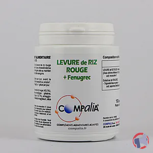 Rappel produit Levure de Riz Rouge Compalia