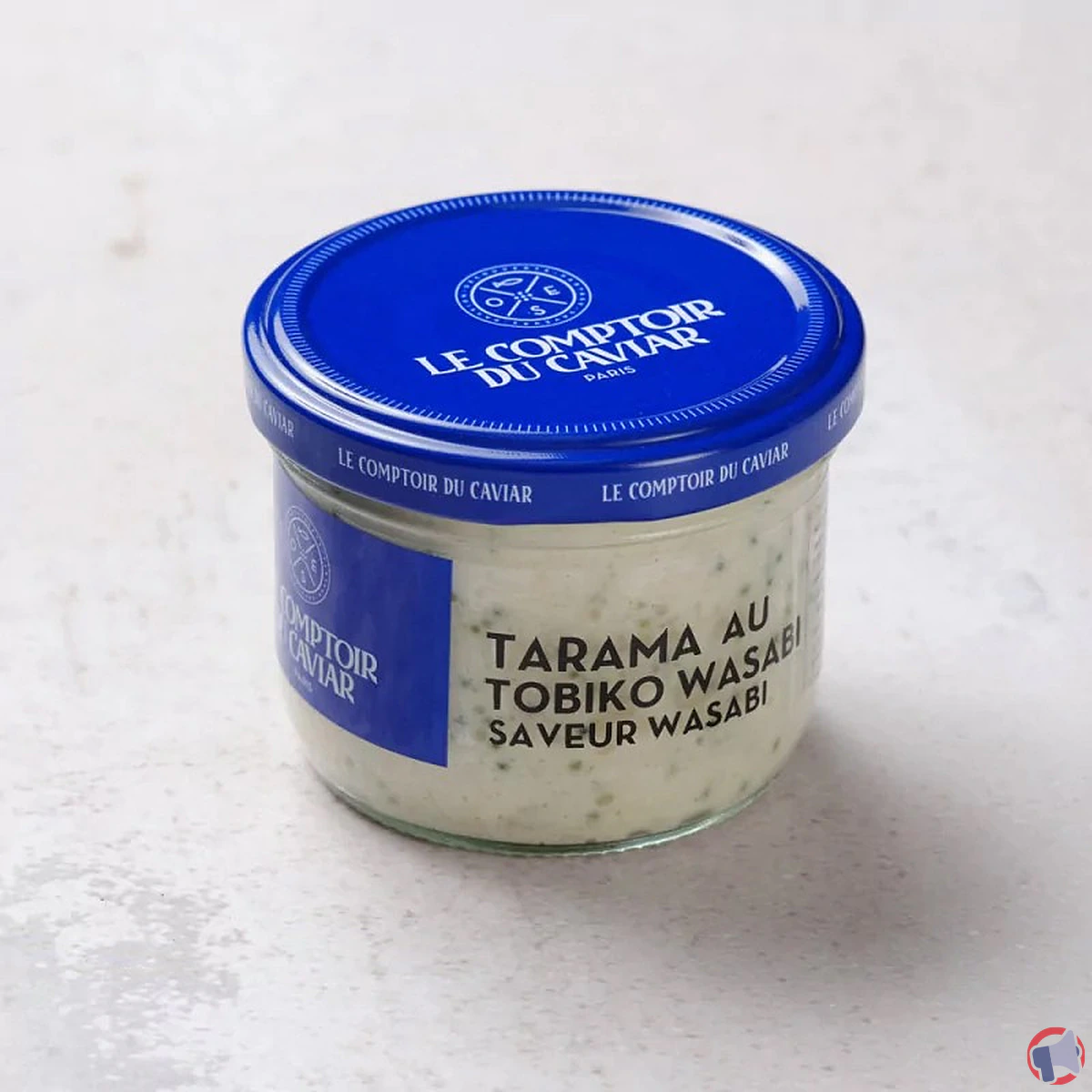Rappel : tarama tobokio wasabi 90g distribué par comptoir caviar