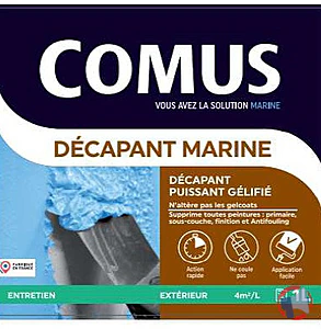 Rappel produit Décapant marine 1L COMUS