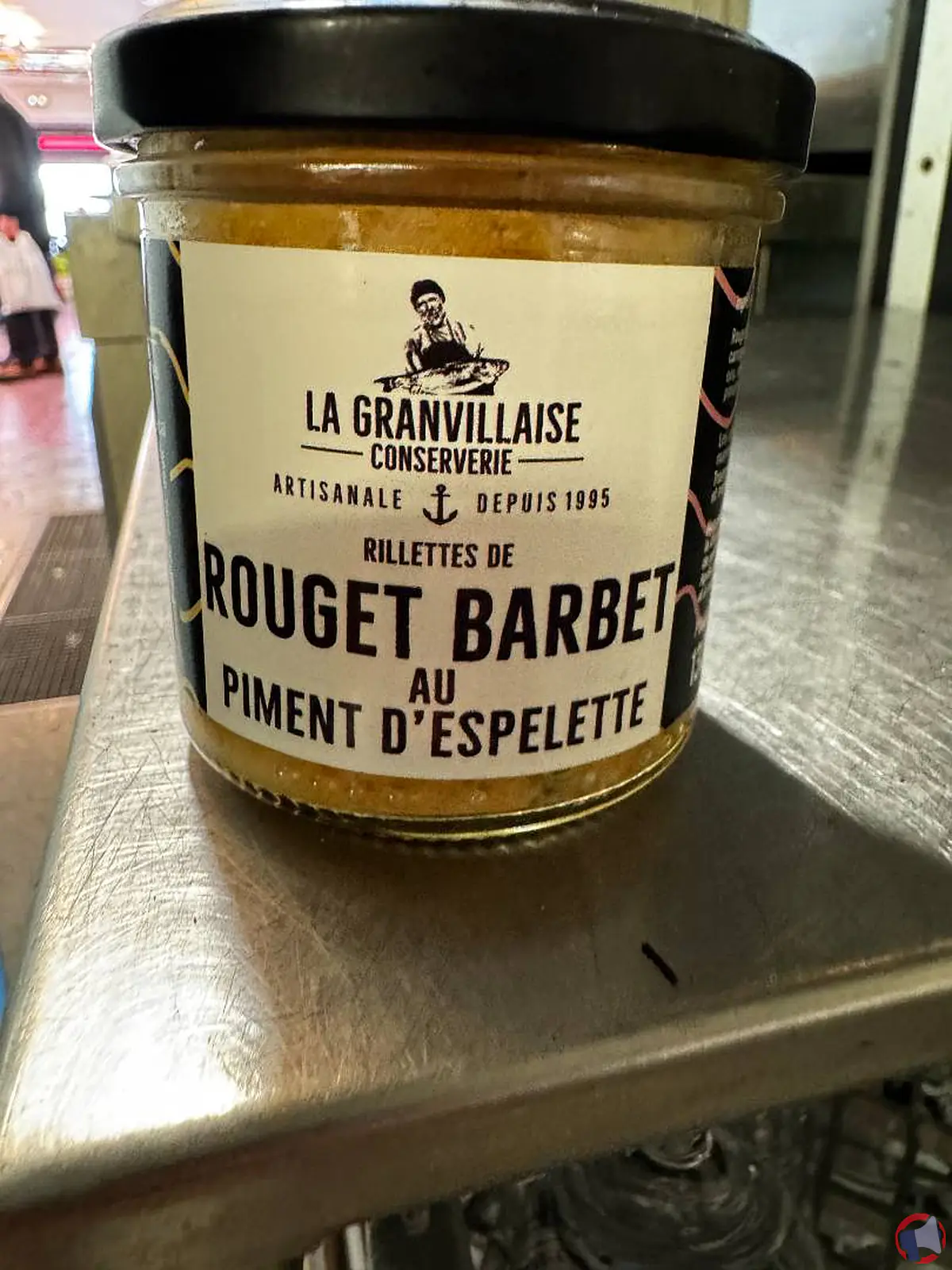Rappel – Conserverie Granvillaise : Rillettes de rouget barbet pimen