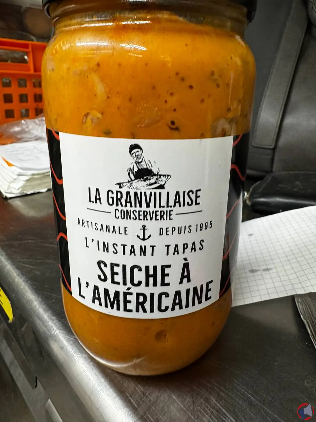 Rappel : seiche l'americaine de la conserverie granvillaise