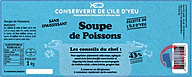 Rappel produit Soupe de poissons et crustacés Conserverie de l'Ile d'Yeu (photo numéro 1)