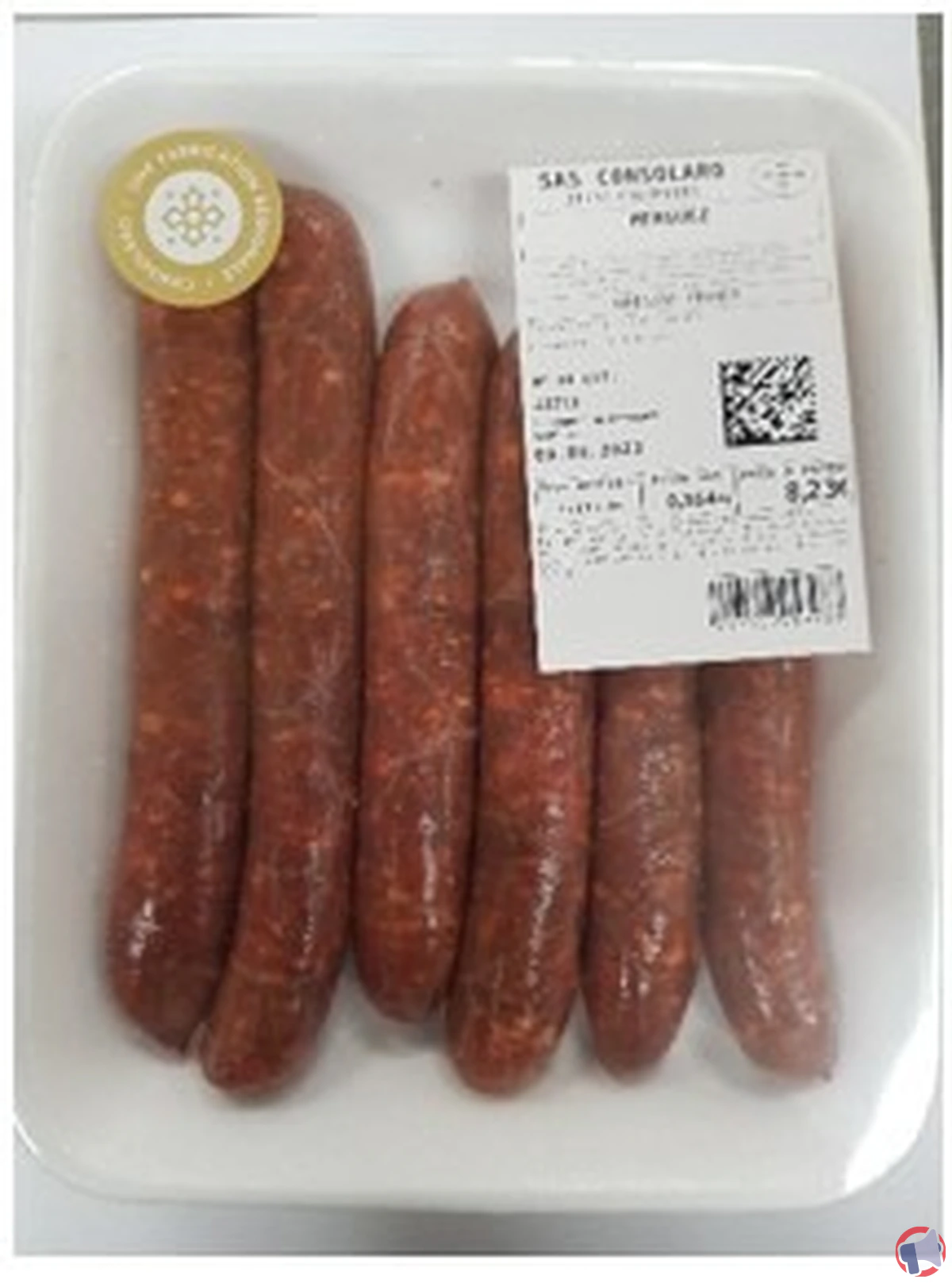 Rappel de merguez Consolaro : risque de salmonellose