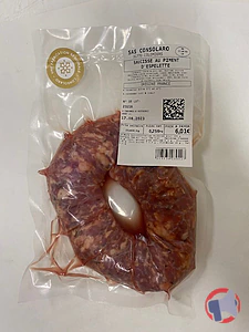 Rappel produit Saucisse fraiche au piment d'Espelette CONSOLARO