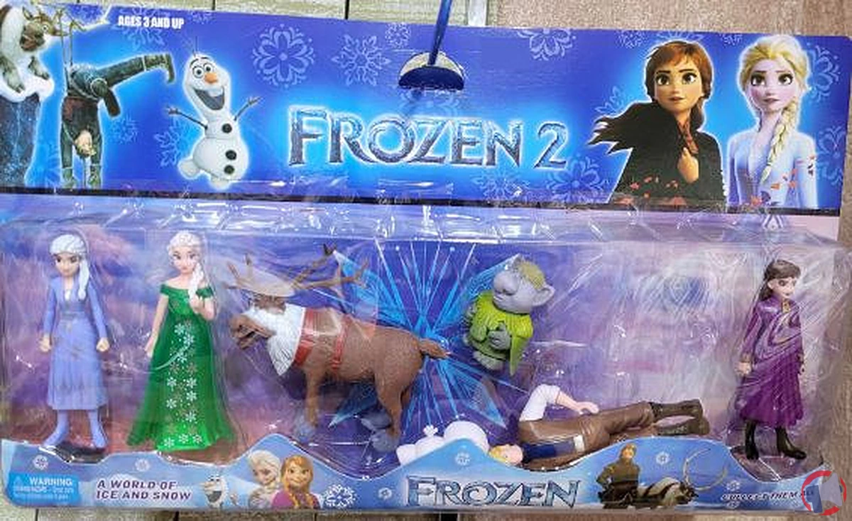 Rappel de produits : Coffret de figurines 'Frozen 2' contrefaites