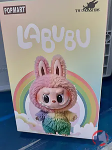 Rappel produit CONTREFACON- POP MART Porte clés peluche Arc en Ciel CONTREFACON POP MART - LABUBU