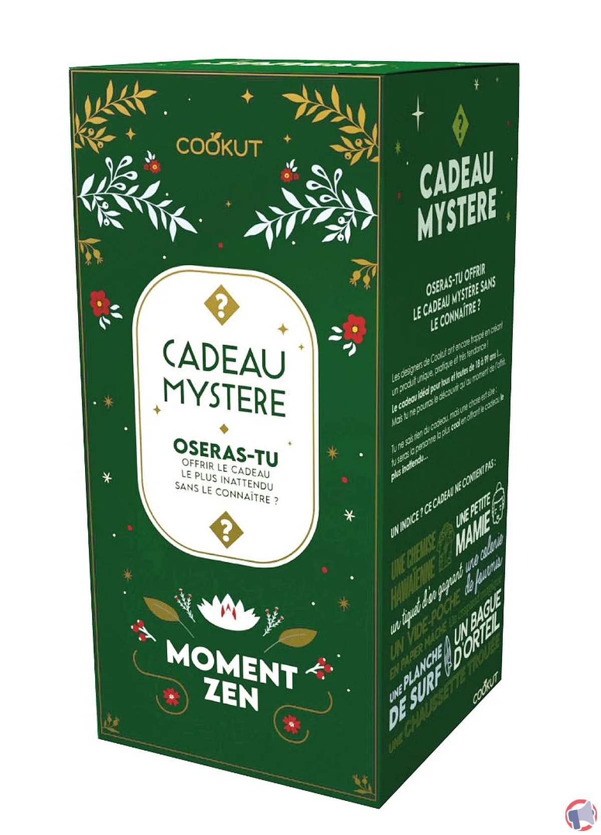 Rappel produit : Infuseur Cookut - Cadeau Mystère Moment Zen