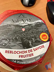 Rappel produit reblochon savoie fruitier aop COOP VAL D'ARLY