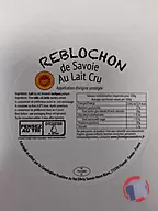 Rappel produit Reblochon de Savoie AOP Coopérative du Val d'Arly (photo numéro 1)