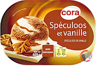 Rappel produit Bac crème glacée spéculoos et vanille 900 ml - 489 g CORA (photo numéro 1)