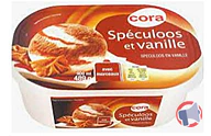 Rappel produit BAC CREME GLACEE SPECULOOS VANILLE 900 ml - 489 g cora (photo numéro 1)