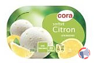 Rappel produit Bac sorbet citron 1L - 606 g CORA (photo numéro 1)