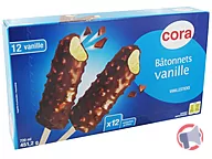 Rappel produit cora bâtonnets vanille 12x60 mL cora