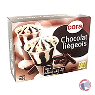 Rappel produit cora Coupe chocolat liégeois