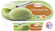 Rappel produit cora crème glacée pistache bac 1L cora