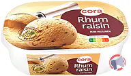 Rappel produit crème glacée rhum raisin bac 1L cora cora (photo numéro 1)