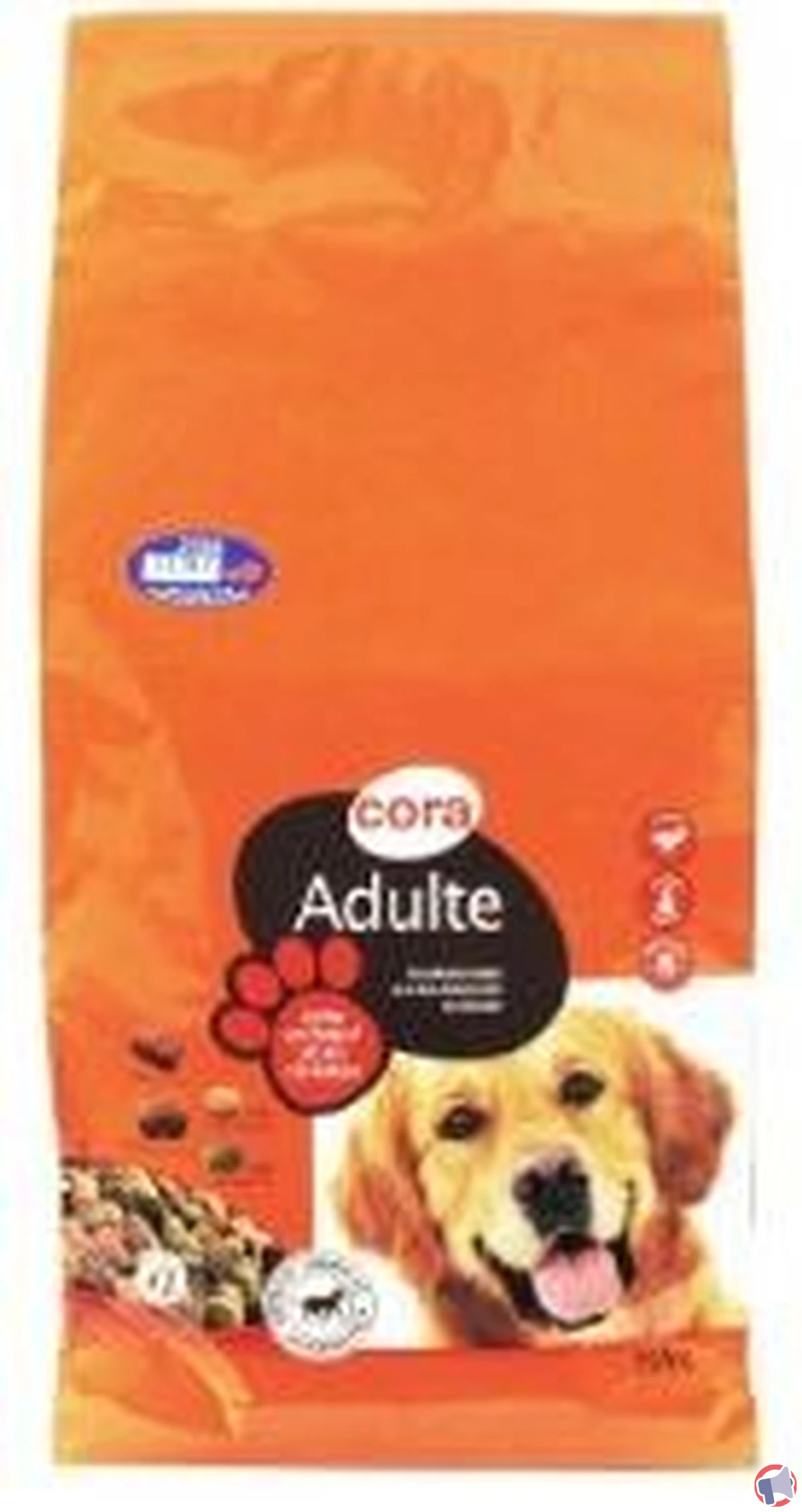 Rappel de croquettes pour chien Cora : risque de contamination par Salmonella