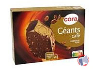 Rappel produit Géants café / chocolat noir x4 400 ml – 306 g CORA (photo numéro 1)