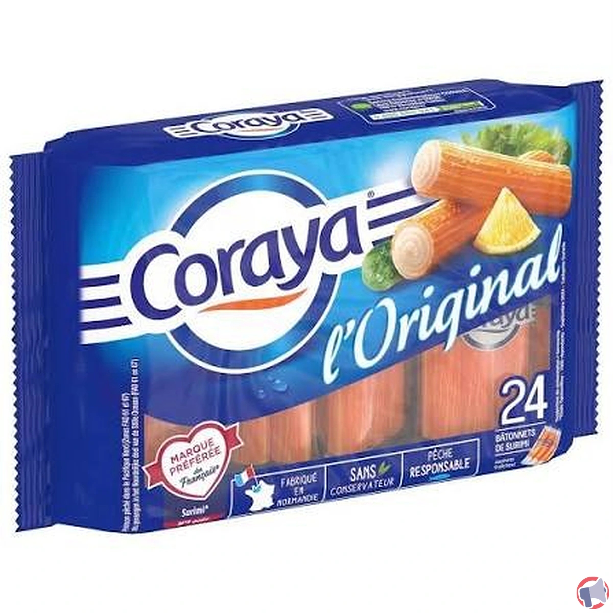 Rappel de coraya batonnets de surimi : ce que vous devez faire