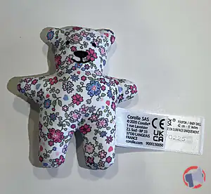 Rappel produit OURSON présent dans le coffret LUCILLE INTERACTIVE COROLLE