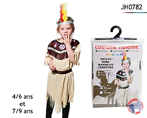 Rappel produit COSTUME INDIENNE