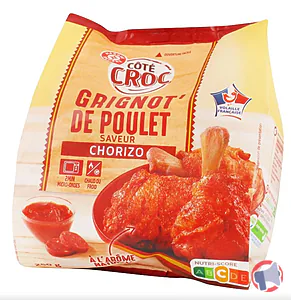Rappel produit GRIGNOT’ DE POULET SAVEUR CHORIZO COTE CROC
