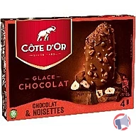 Rappel produit 4 Batonnets Vanille/Chocolat et Noisette ; 4 Batonnets Chocolat /Chocolat et Noisette ; 4 Batonnets Caramel /Chocolat et Amandes Cote d'Or (photo numéro 2)