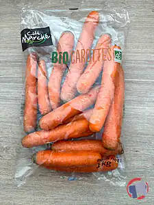 Rappel produit Carottes bio 1KG Côté Marché
