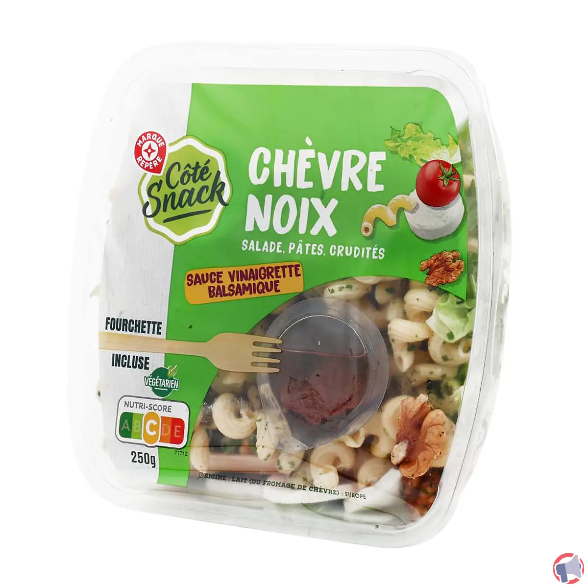 Rappel côte snack salade chèvre noix : ce que vous devez savoir et quoi faire