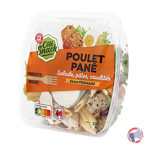 Rappel produit SALADE DE POULET PANÉ - CÔTÉ SNACK CÔTÉ SNACK