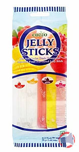 Rappel produit JELLY STICK MIX FRUITS 100G COZZO