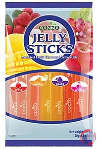 Rappel produit JELLY STICK MIX FRUITS 240G COZZO