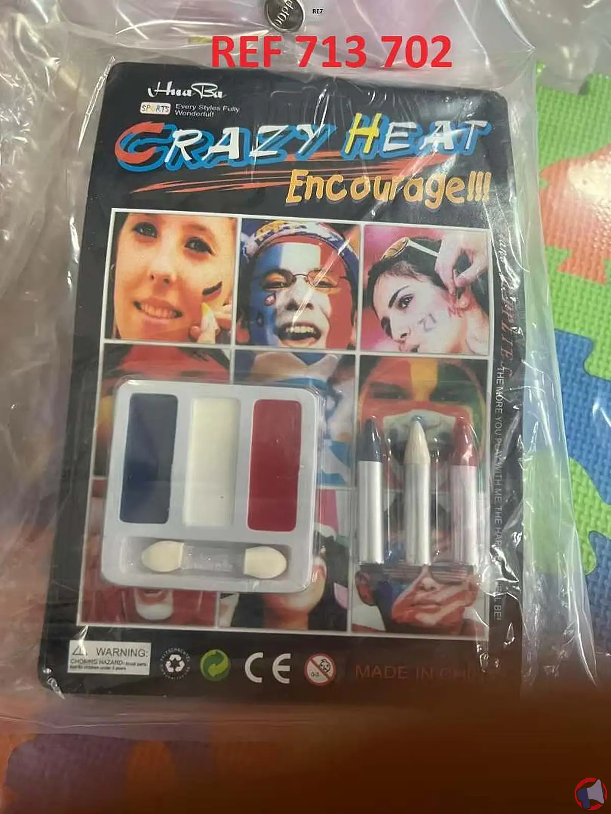 Rappel du jouet face paint crazy heat : risques et précautions