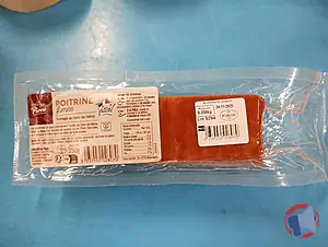 Rappel produit Poitrine fumée 350g Les Créations de Pierre Les créations de Pierre