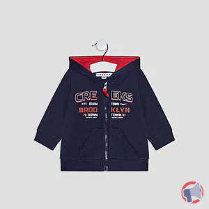 Rappel produit SWEAT ZIPPE - Garcon 0-36mois CREEKS