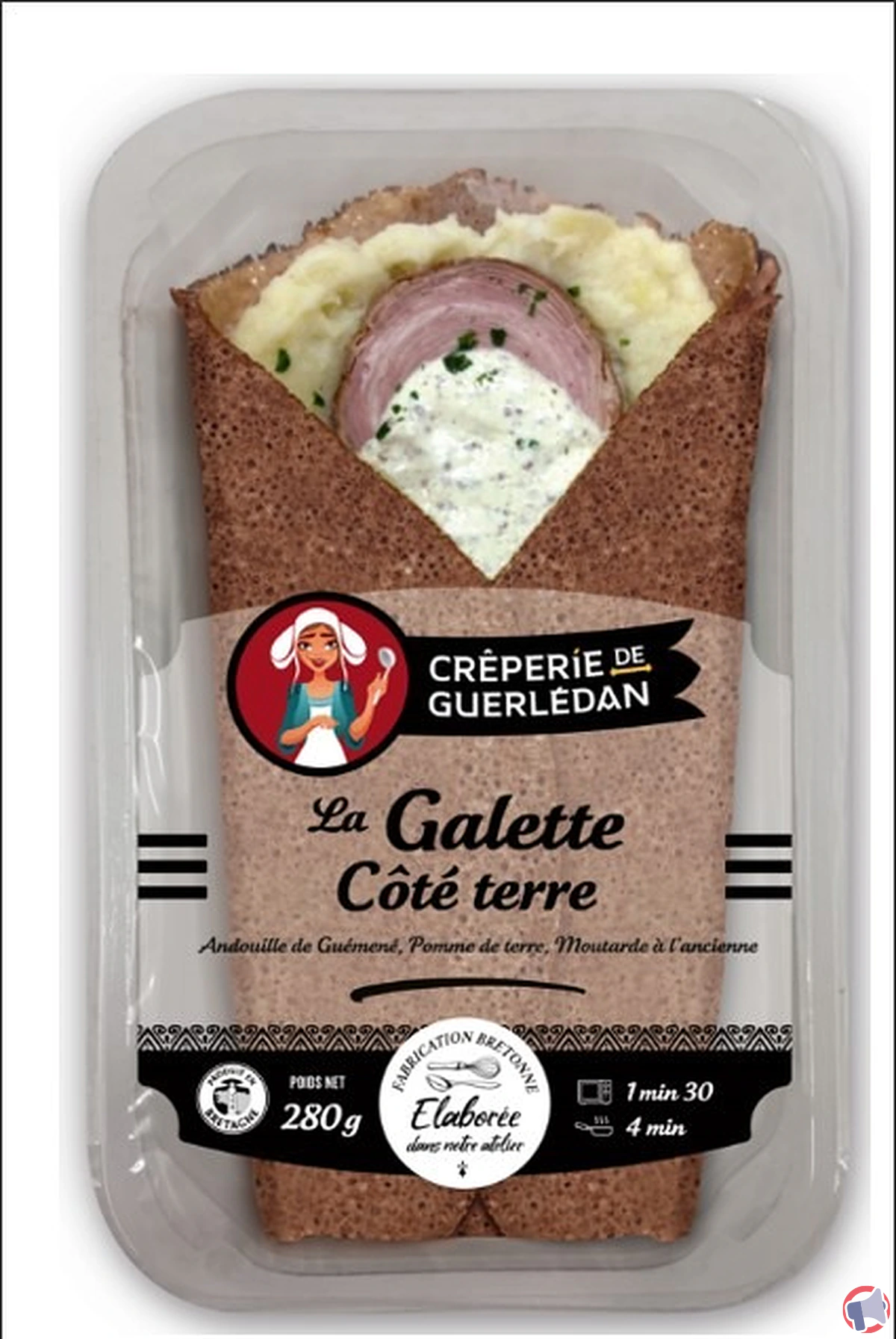 Rappel de produits : galettes garnies de la Crêperie de Guerlédan