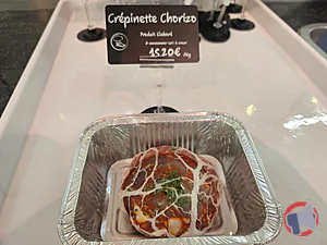 Rappel produit Crépinette de porc au chorizo