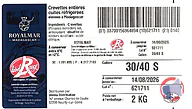 Rappel produit Crevettes roses cuites étal poissonnerie (photo numéro 5)