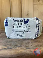 Rappel produit beurre doux et beurre demi sel Croc du merle
