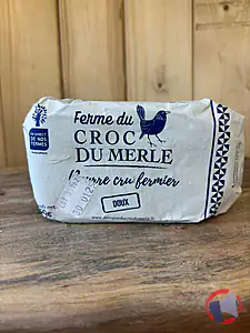 Rappel produit beurre doux et beurre demi sel Croc du merle