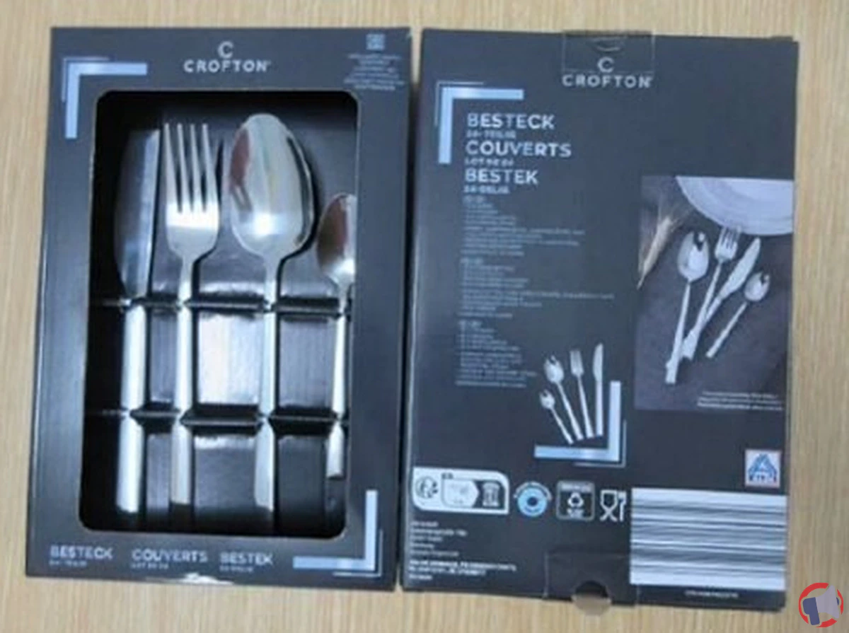 Rappel de produit : ménagère 24 pièces CROFTON chez Aldi