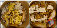 Rappel produit Crousty poulet et riz et sauce blanche, sauce blanche épicée, sauce curry (photo numéro 1)