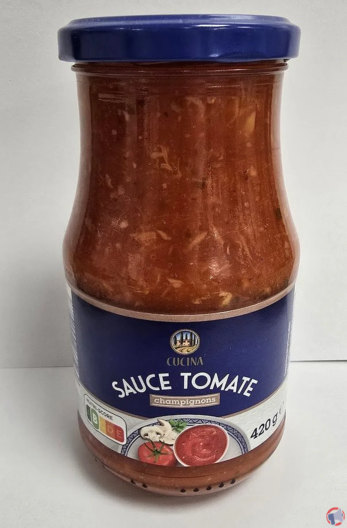 Rappel de produit : sauces tomate Cucina 420g en raison d'un allergène non déclaré