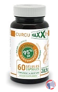 Rappel produit Curcumaxx C+ extra fort 60 gelules bio Curcumaxx C+