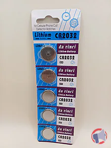 Rappel produit PILES CR2032 LITHIUM DA VINCI