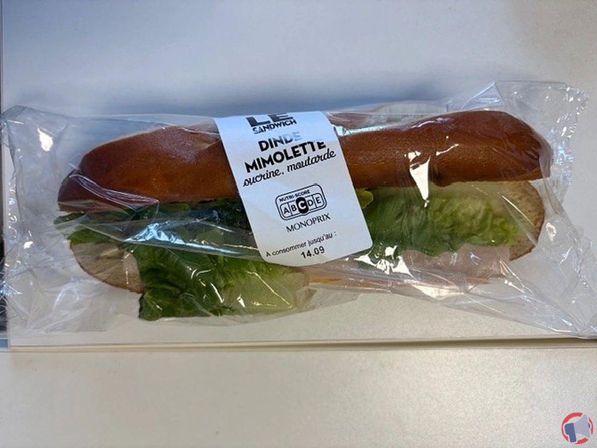 Rappel de sandwich daily monop à la dinde, mimolette et moricette : que faire si vous en avez ?