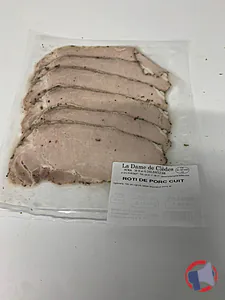 Rappel produit ROTI DE PORC CUIT La Dame de Clèdes