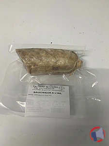 Rappel produit SAUCISSON A L'AIL La Dame de Clèdes