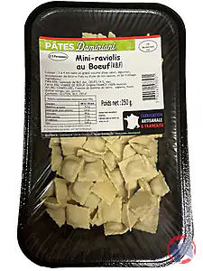 Rappel produit Mini ravioli boeuf Daminiani